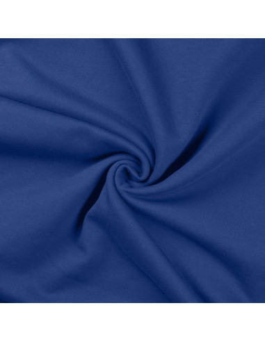 Tissu sweat - Bleu royal