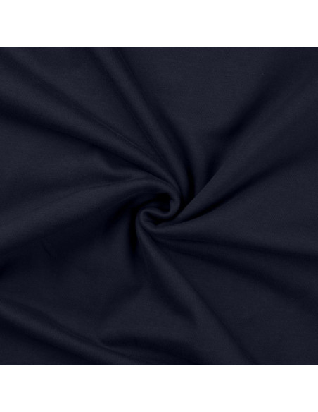 Tissu sweat - Bleu marine