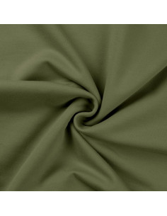 Tissu sweat - Kaki