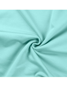 Tissu sweat molleton - Vert d´eau