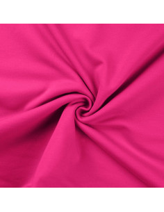 Tissu sweat molleton - Fuchsia