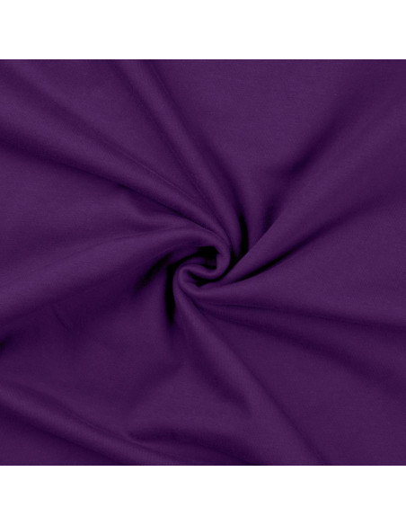 Tissu sweat molleton - Violet