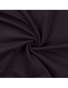 Tissu sweat molleton - Gris anthracite