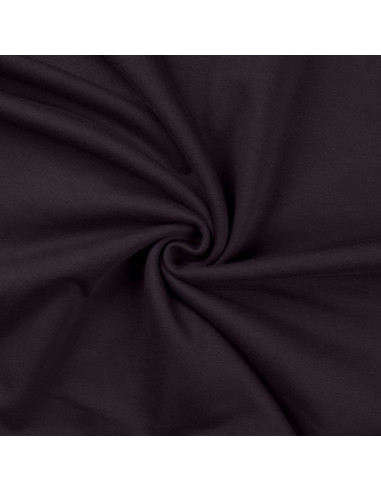 Tissu sweat molleton - Gris anthracite