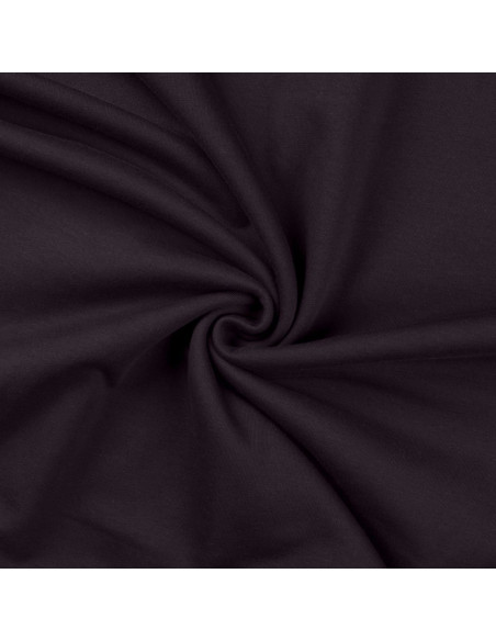 Tissu sweat molleton - Gris anthracite