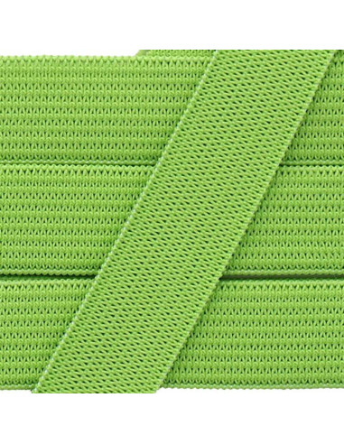 Élastique souple 15 mm - Vert