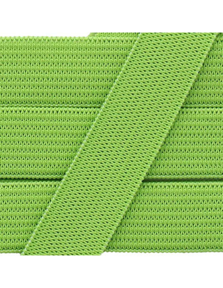 Élastique souple 15 mm - Vert