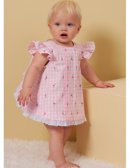 Patron de haut et culotte pour bébés - Butterick 6884