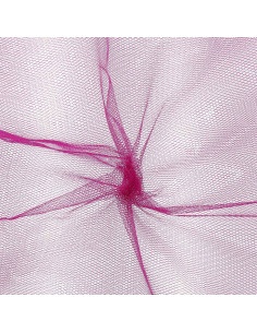 Tulle rigide - Rose fushia