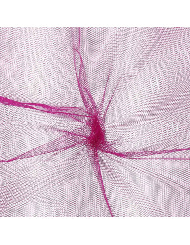 Tulle rigide - Rose fushia