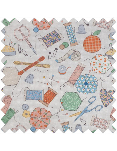 Sac à ouvrage - Outils de couture