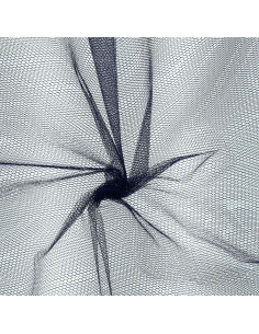 Tulle rigide - Bleu marine