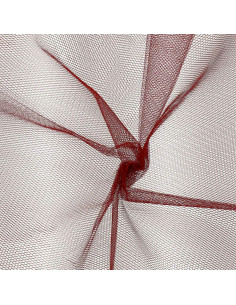 Tulle rigide - Rouge foncé