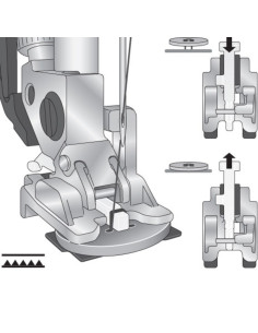 Pied pour couture de bouton Pfaff 2