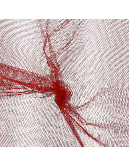 Tulle rigide - Rouge
