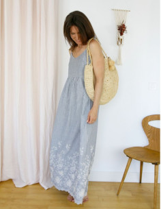 Patron de débardeur ou robe Crépuscule - Atelier Scämmit