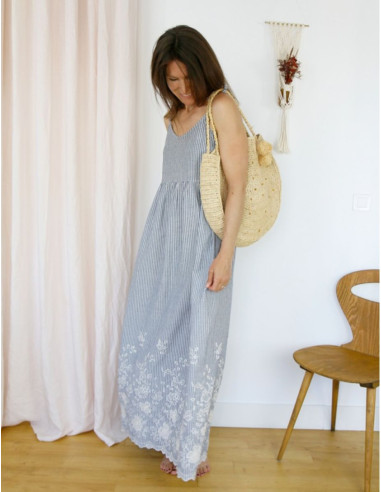 Patron de débardeur ou robe Crépuscule - Atelier Scämmit