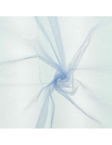 Tulle rigide - Bleu ciel