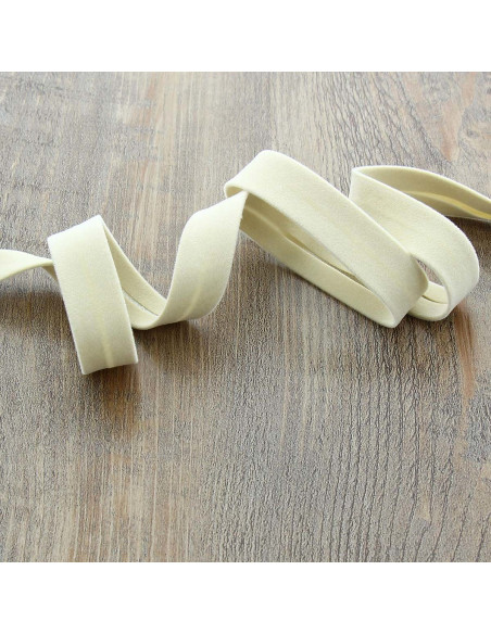 Biais velours - Beige