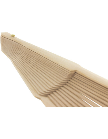 Monture éventail en bois