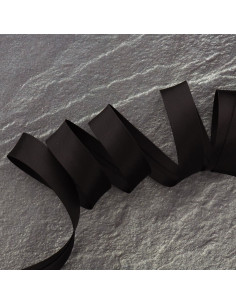 Biais viscose - Noir