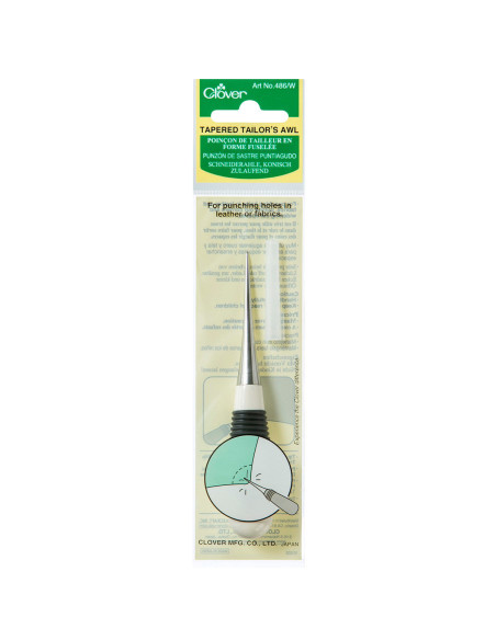 Poinçon de tailleur fuselé Clover