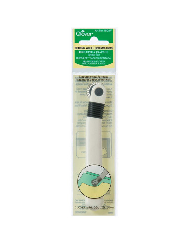Roulette de traçage dentelée Clover