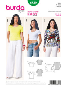 Patron de t-shirt - Burda 6820