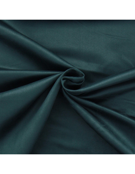 Tissu suédine - Bleu pétrole