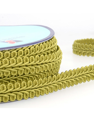 Galon épi style Chanel - Vert olive