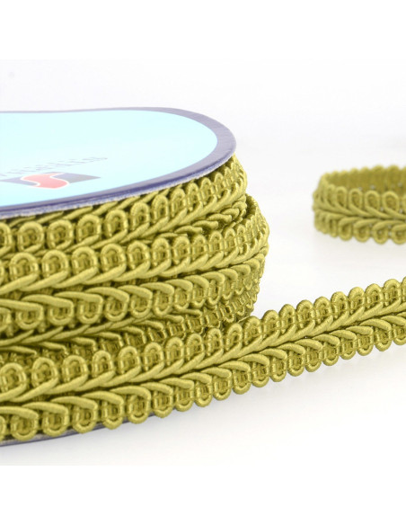 Galon épi style Chanel - Vert olive