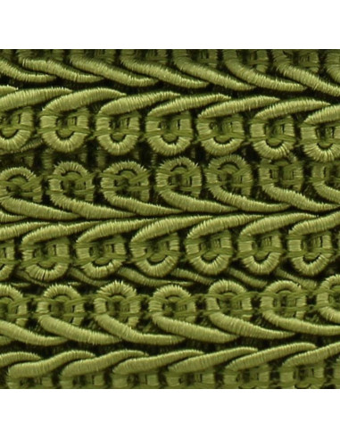 Galon épi style Chanel - Vert olive