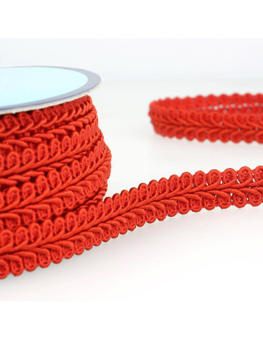 Galon épi style Chanel - Rouge