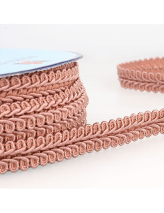 Galon épi style Chanel - Vieux rose
