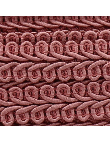 Galon épi style Chanel - Vieux rose
