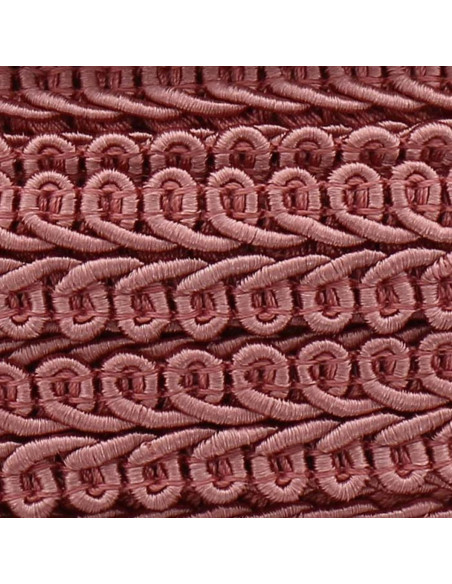 Galon épi style Chanel - Vieux rose