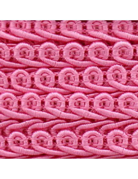 Galon épi style Chanel - Rose vif