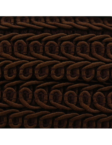 Galon épi style Chanel - Chocolat