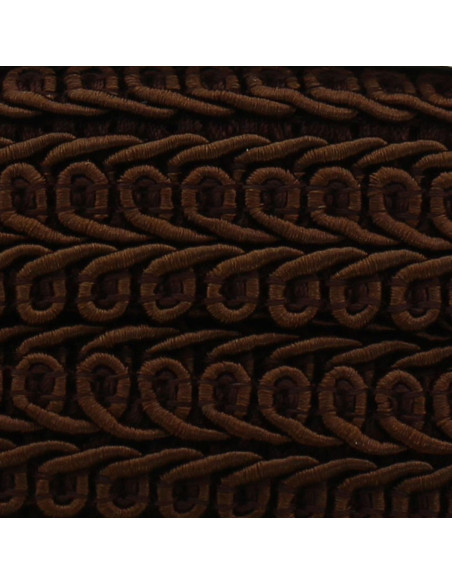Galon épi style Chanel - Chocolat