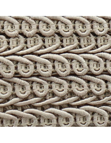 Galon épi style Chanel - Beige taupe