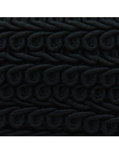 Galon épi style Chanel - Noir 2
