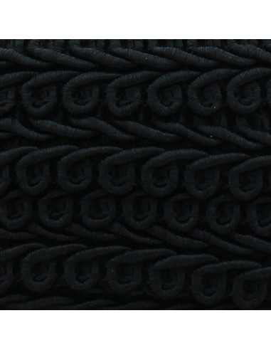 Galon épi style Chanel - Noir