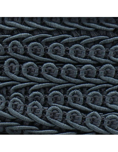 Galon épi style Chanel - Gris foncé