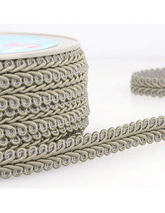 Galon épi style Chanel - Gris moyen