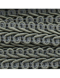 Galon épi style Chanel - Gris moyen 2