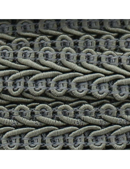 Galon épi style Chanel - Gris moyen