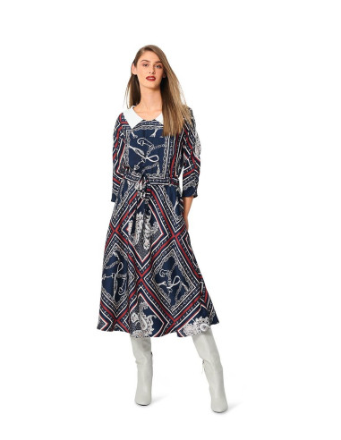 Patron de robe et blouse - Burda 5980