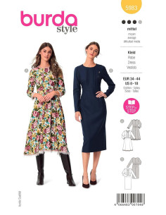 Patron de robe - Burda 5983