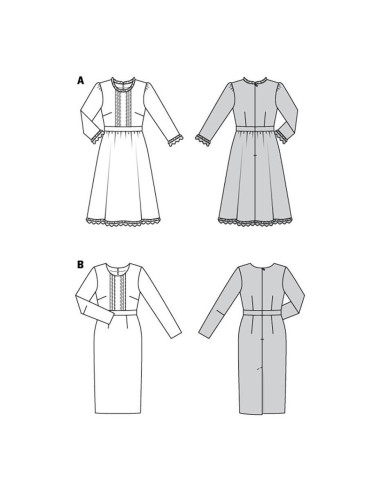 Patron de robe - Burda 5983