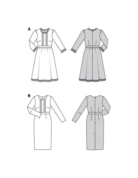 Patron de robe - Burda 5983
